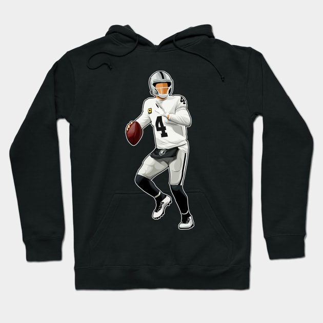 DC#4 Drop Ball Back Hoodie by GuardWall17